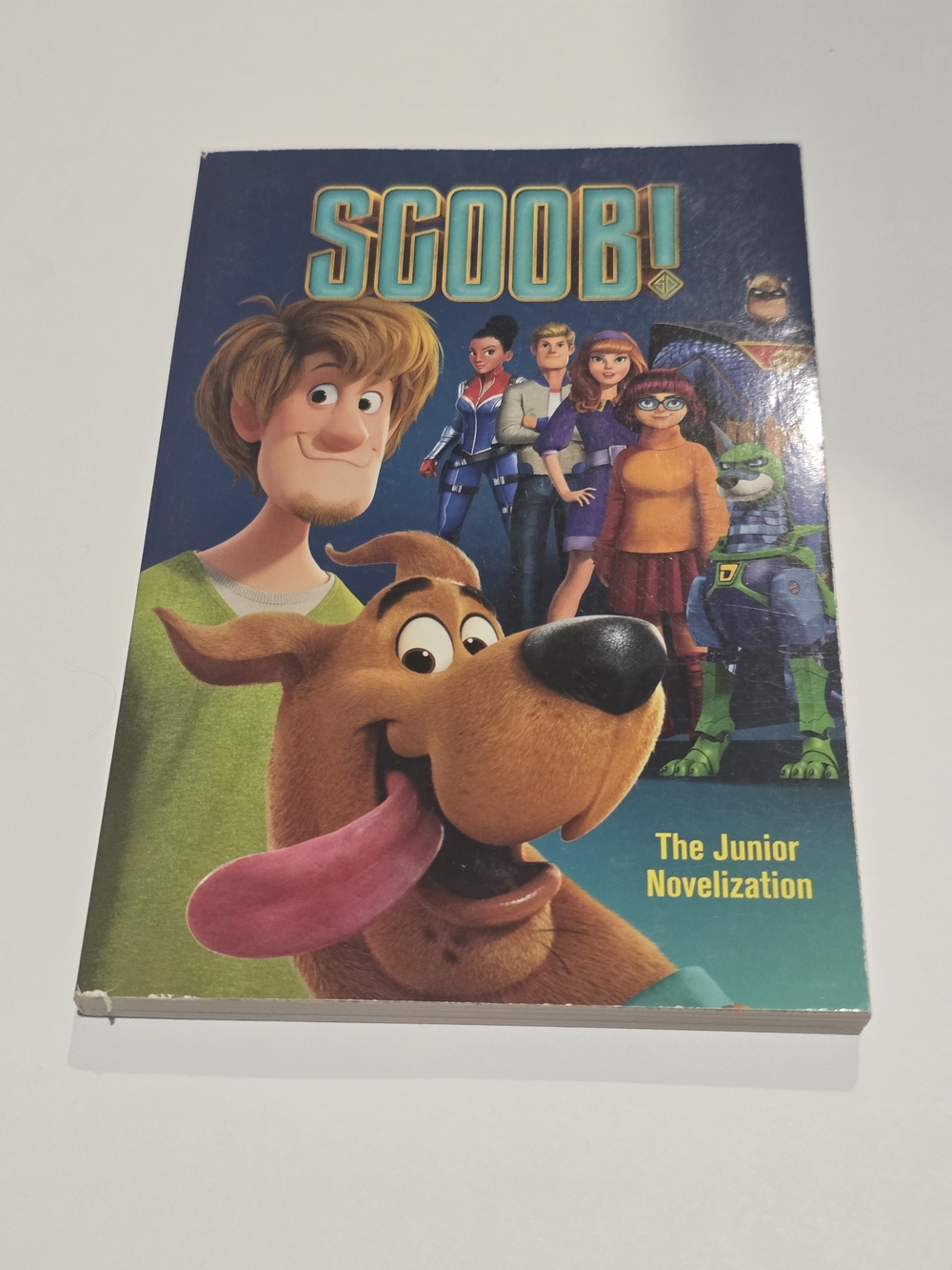 Source Unknown Scoob! Junior Novelization - Blue & Green Cover